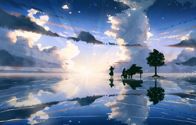 Kaori Miyazono Kousei Arima, HD Anime, 4k Wallpapers, Images 