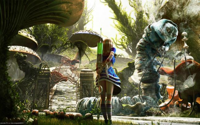 Alice in Wonderland Cartoon Wallpaper (61+ images)