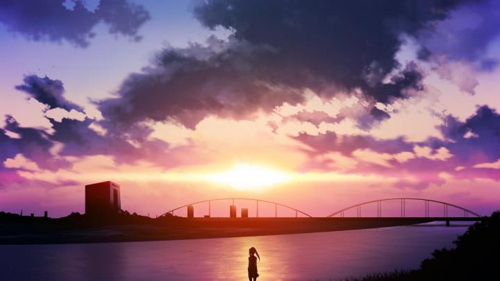 Sky Anime Scenery Wallpapers