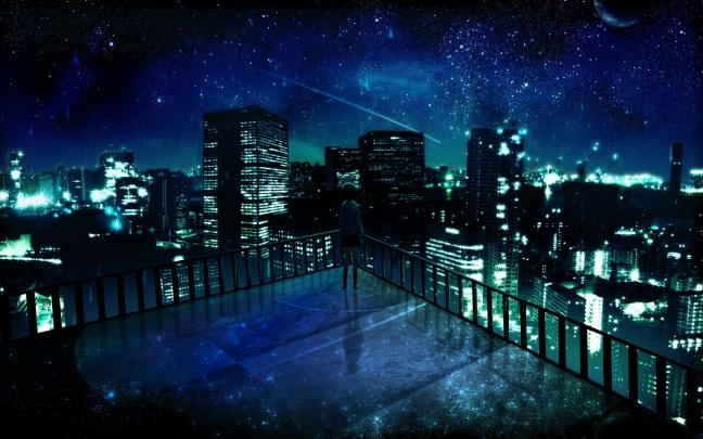 Dark Anime background Scenery \u00b7\u2460 Download free stunning wallpapers for 