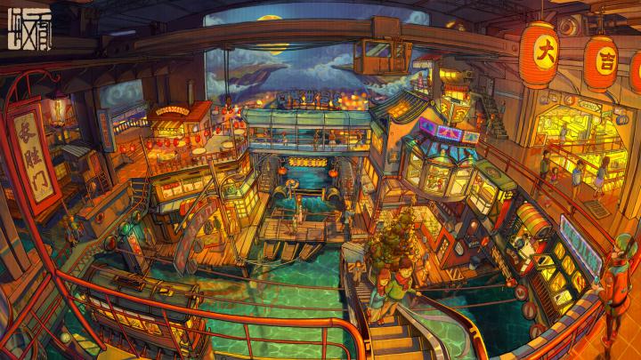 Anime Scenery wallpaper \u00b7\u2460 Download free awesome wallpapers for desktop 