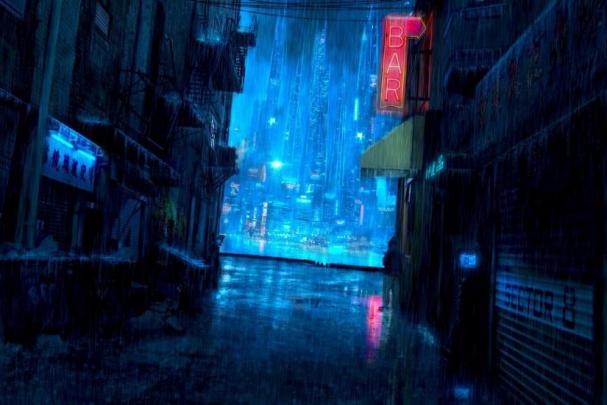 Dark Anime background Scenery \u00b7\u2460 Download free stunning wallpapers for 