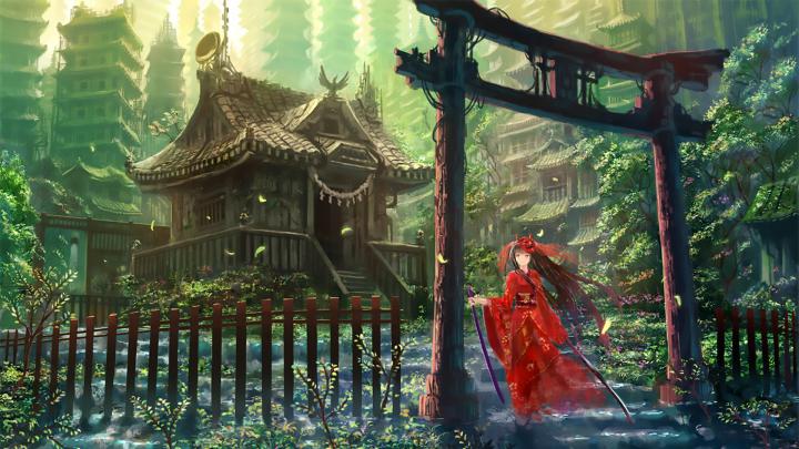 Japanese Scenery Wallpaper \u00b7\u2460 