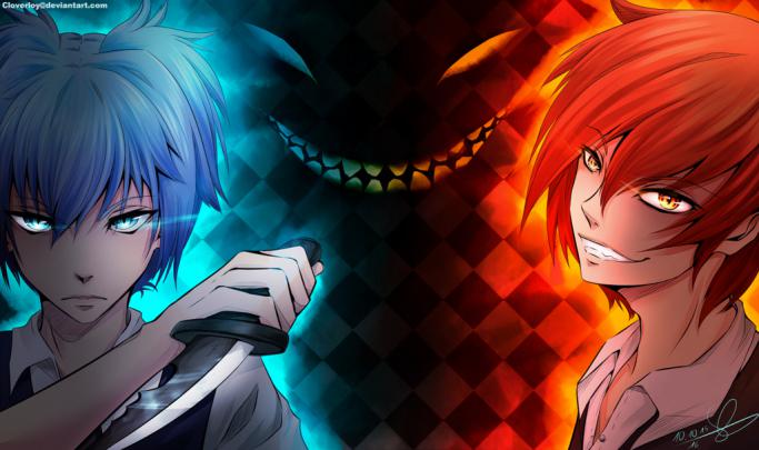 Free download Assassination Classroom Nagisa and Karma by Cloverloy 