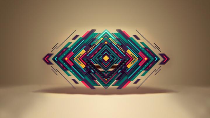 Abstract Geometric Wallpaper - Wallpapers For Tech - Abstract Wallpaper