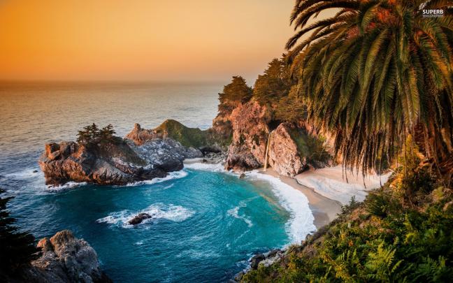 California Beach Wallpaper \u00b7\u2460 