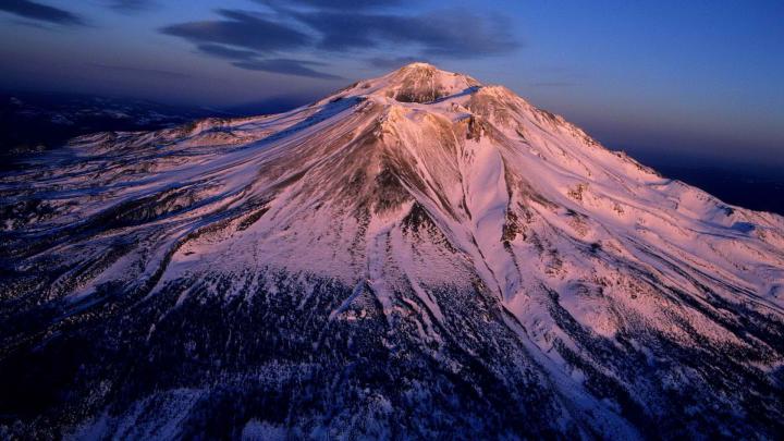 california, Aerial, Mount, Shasta Wallpapers HD \/ Desktop and Mobile 