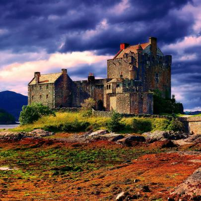 castle, Arhitecture, Sky, Old, Abandoned Wallpapers HD \/ Desktop and 