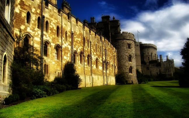 Beautiful desktop wallpaper of Windsor Castle, wallpaper of England, UK 