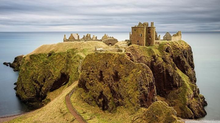 Dunnottar Castle, Stonehaven, Scotland HD Desktop Wallpapers : High 