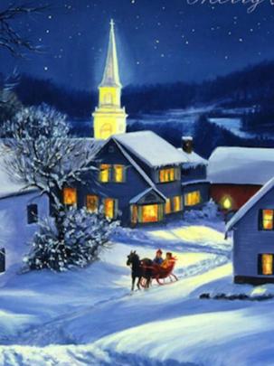 Free download NIGHT BEFORE CHRISTMAS WALLPAPER 65556 HD Wallpapers 