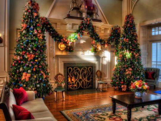 Cozy Christmas Hd Wallpaper \/ Christmas Fireplace Backgrounds 