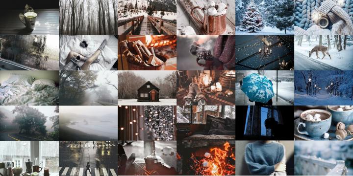 Collage Desktop Aesthetic Wallpapers