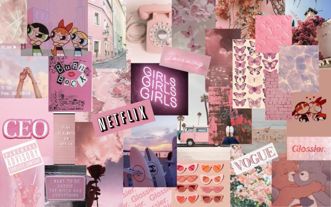 Awesome Macbook Wallpaper Aesthetic Collage Desktop Wallpaper Free