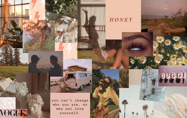 Collage Macbook Aesthetic Wallpapers