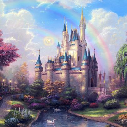 PAPERS.co | Android wallpaper | ap98-fantasy-castle-illustration-cute 
