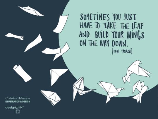 Typographic Desktop Wallpaper Illustration - Design Milk