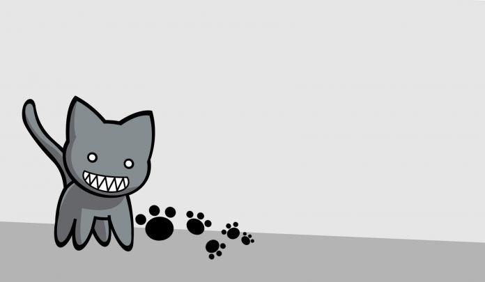 Cute Kitten Illustration Wallpapers HD \/ Desktop and Mobile Backgrounds