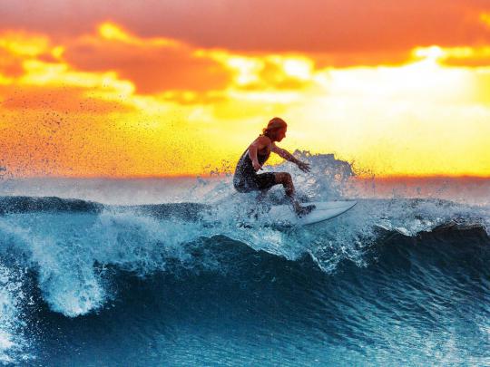 Surfing Wallpaper Surfer Play With Waves Image For My Desktop 