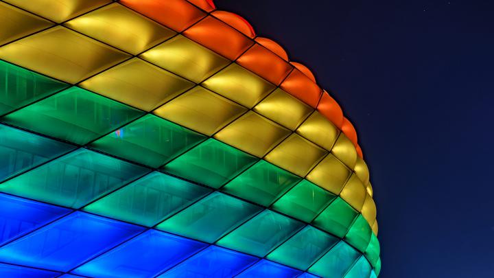Rainbow Arena \u2013 Bing Wallpaper Download