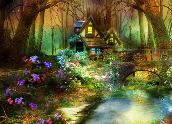 Spring Fairy Desktop Wallpaper -