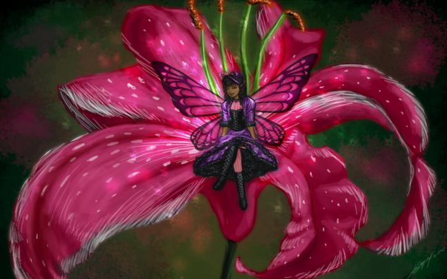 Pink Fairy Wallpaper \u00b7\u2460 
