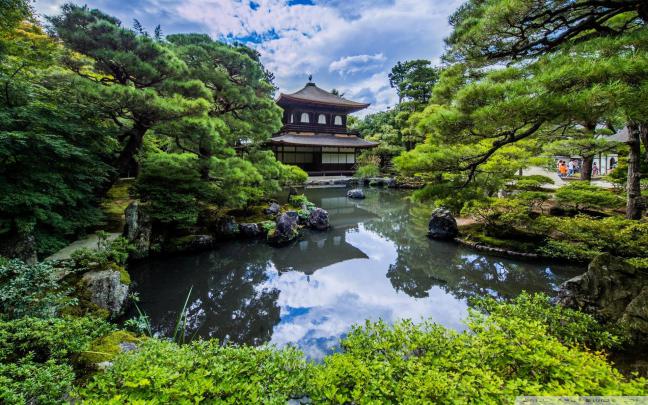 Japanese Garden Desktop Wallpaper \u00b7\u2460 