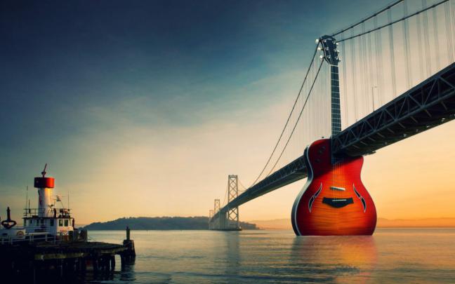 music wallpaper guitar - HD Desktop Wallpapers