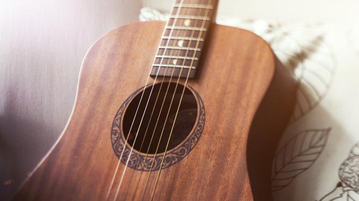 wallpaper for desktop, laptop | nf89-classic-guitar-instrument-music-flare