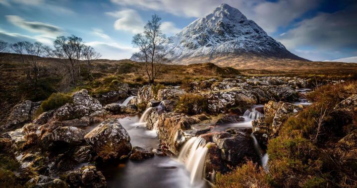 scotland mountain waterfalls 4k ultra hd wallpaper \u00bb High quality walls