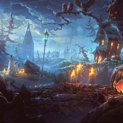 10 Best Widescreen Halloween Wallpaper FULL HD 1920\u00d71080 For PC Desktop 
