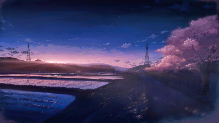 1920x1080 Anime Scenery Field 4k Laptop Full HD 1080P HD 4k Wallpapers 