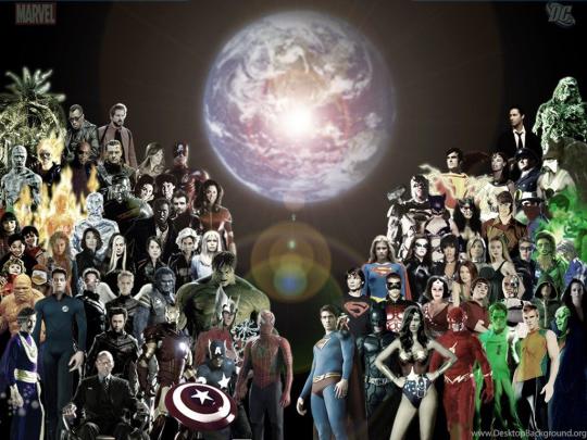 DC vs Marvel Desktop Wallpapers on WallpaperDog