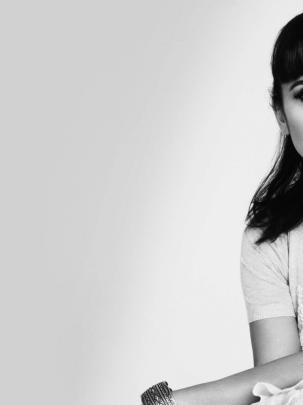 Free download 1920x1080 Penelope Cruz With Bang Desaturated Portrait 