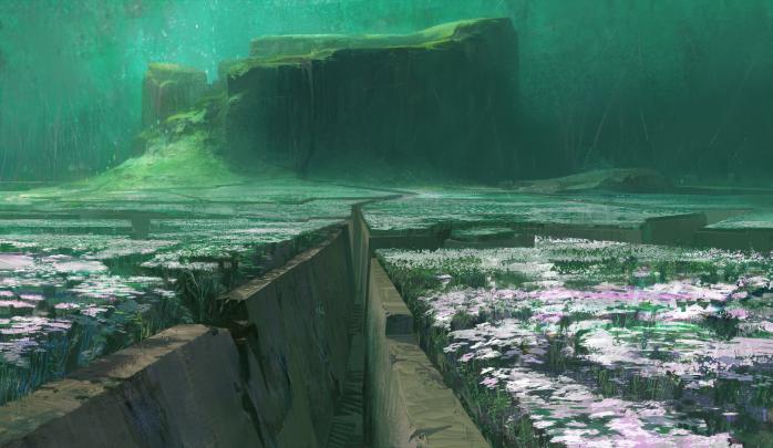 Beautiful photo of Destiny, desktop wallpaper of concept art, planet 