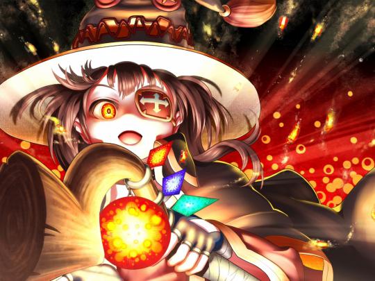 Megumin Anime 4k Wide Wallpaper: Desktop HD Wallpaper - Download Free 