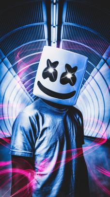 DJ Marshmello iphone Wallpaper