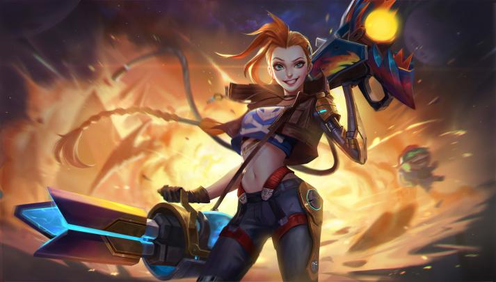 Jinx from League of Legends Wallpaper 4k Ultra HD 6361