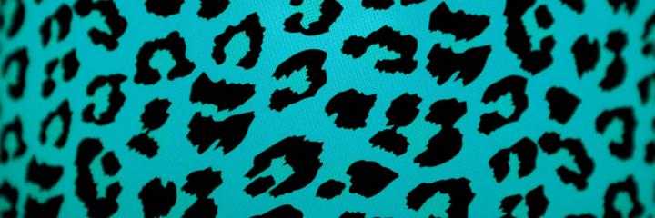 wallpaper leopard print cyan - HD Desktop Wallpapers