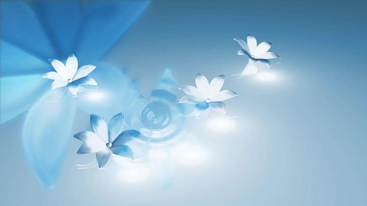 Blue Flower Backgrounds
