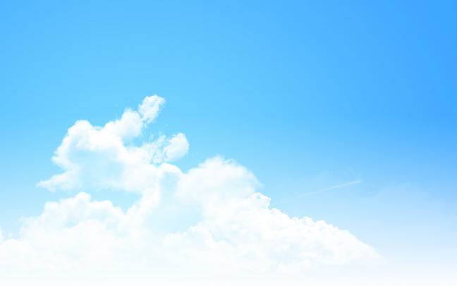 Blue Sky Desktop Wallpaper -