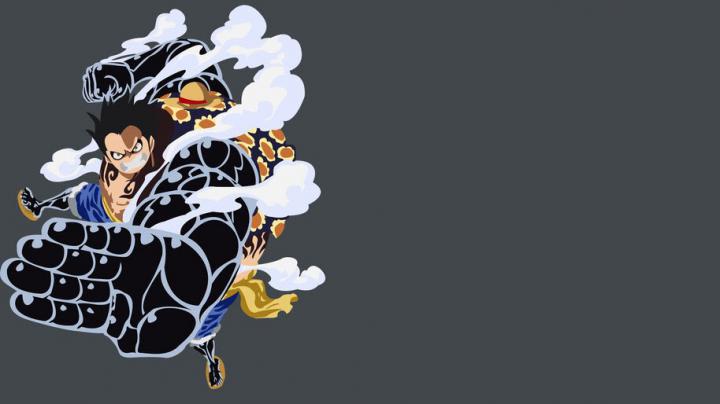 Luffy, Boundman, Gear Fourth, Minimalist, One Piece, 4K, #6.33 Wallpaper