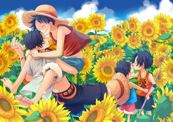 one piece ace luffy 1500x1061 wallpaper \u2013 Anime One Piece HD Desktop 