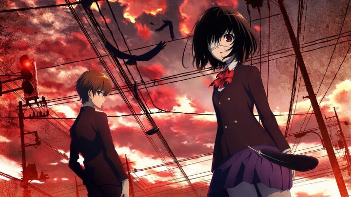 anime, Series, Characters, Misaki, Mei, Sakakibara, Kouichi, Another 