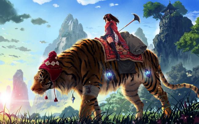 anime, Tiger Wallpapers HD \/ Desktop and Mobile Backgrounds