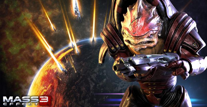 Beautiful image of mass effect, desktop wallpaper of urdnot wrex 