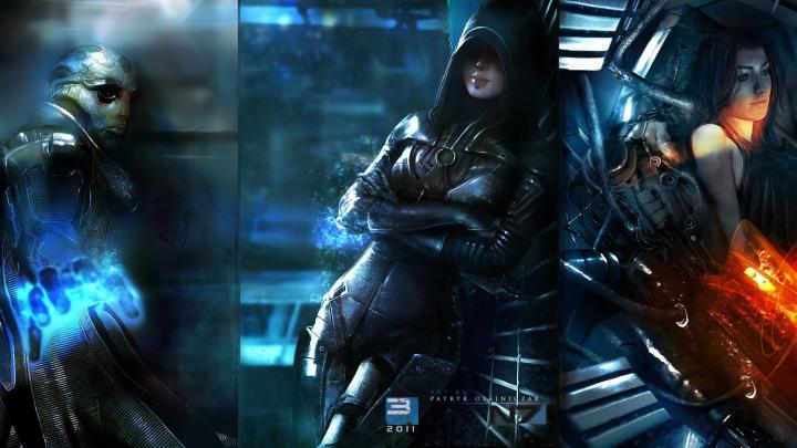 Mass Effect Desktop Background \u00b7\u2460 
