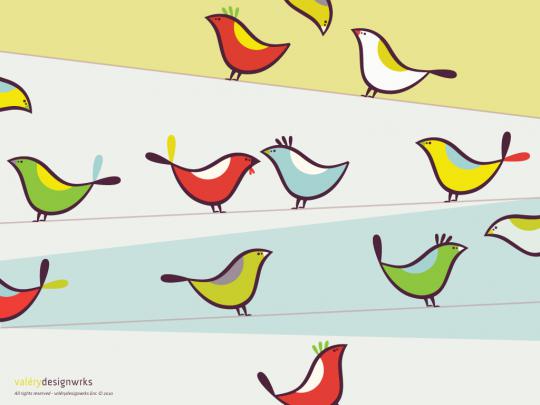 Fresh \u0026 Modern: Desktop Wallpaper from Valerydesignwrks