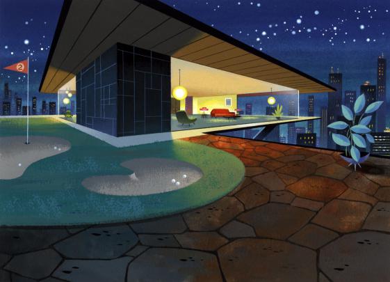 Retro Mid Century Modern Desktop Wallpaper - images of mid century 