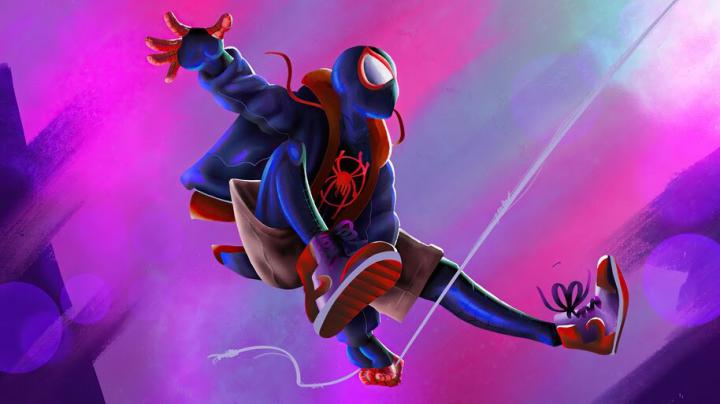 Miles Morales, Spider-Man, Into the Spider-Verse, Web Swing, 4K, #6 